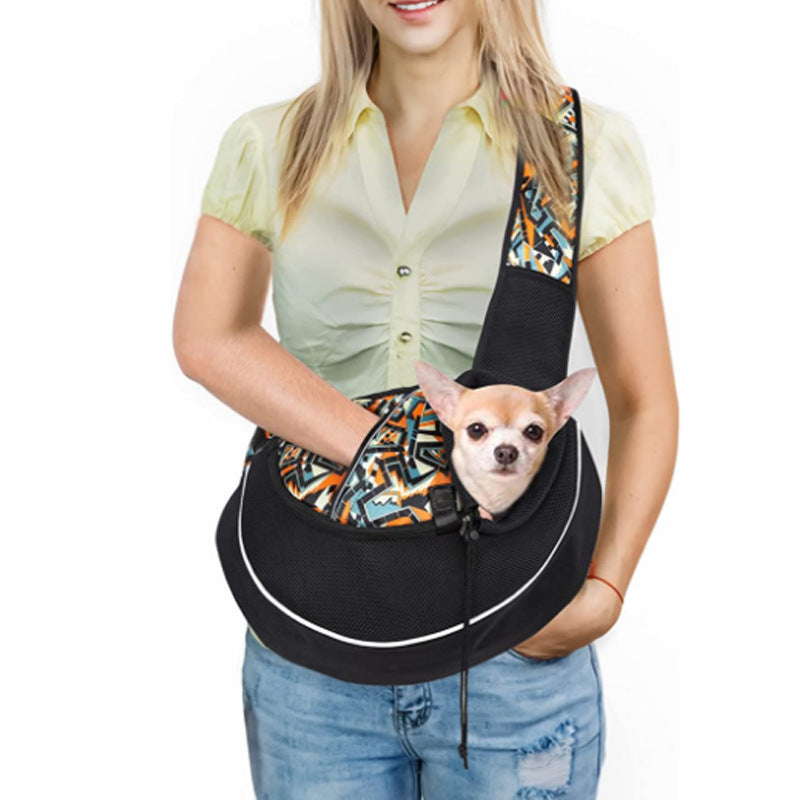 Borsa Trasporto Animali a Tracolla – Portatile e Comoda per Cani e Gatti